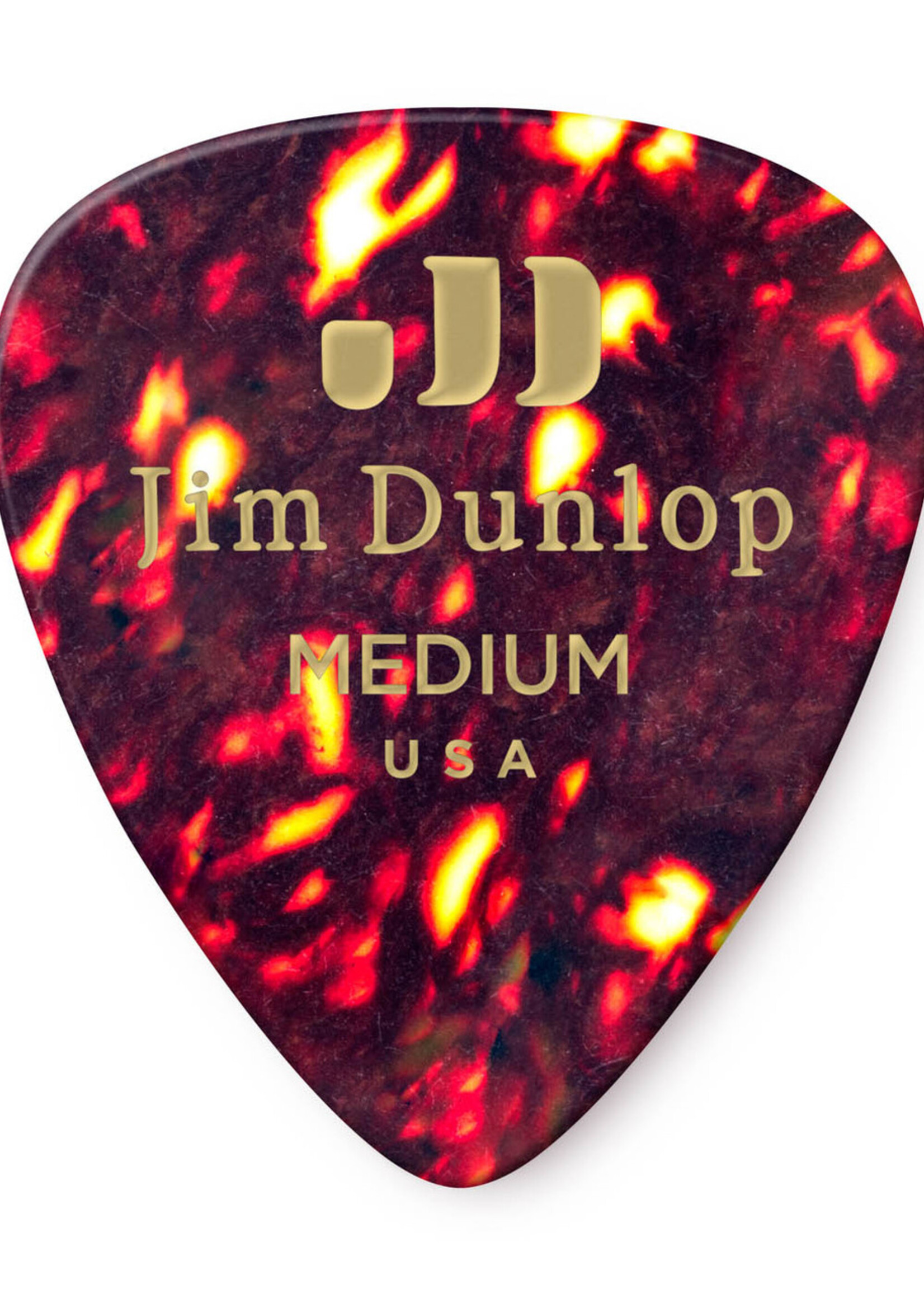 Dunlop 483R05MD Celluloid Standard Classics Medium Guitar Picks (72-Pack)