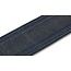 Taylor Blue Denim Strap, Navy Leather Edges, 2.5" Embossed Logo