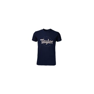 Taylor Taylor Men's Two-Color Logo T , Navy - XXL