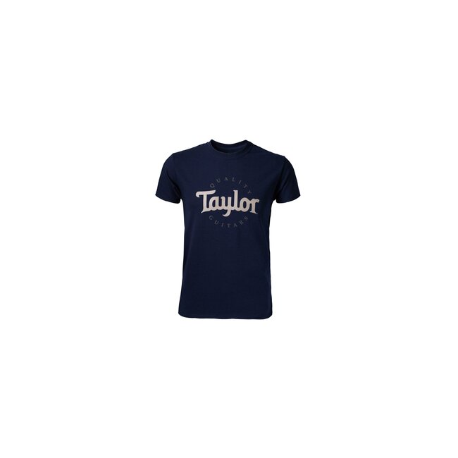 Taylor Men's Two-Color Logo T, Navy - Large