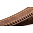 Taylor Wings Distressed Leather Strap, 2.5”, Dark Brown