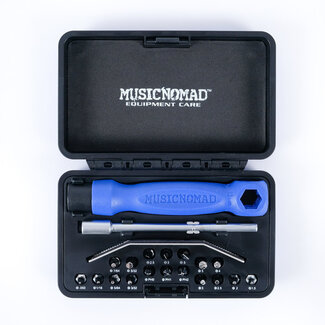 MusicNomad MusicNomad Premium Guitar Tech Screwdriver & Wrench Set w/ Case