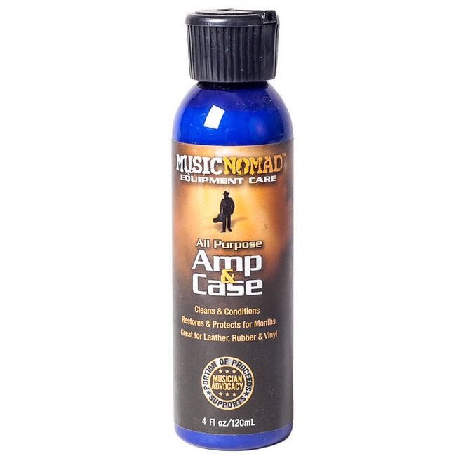 MusicNomad Amp & Case Cleaner & Conditioner, 4 oz.