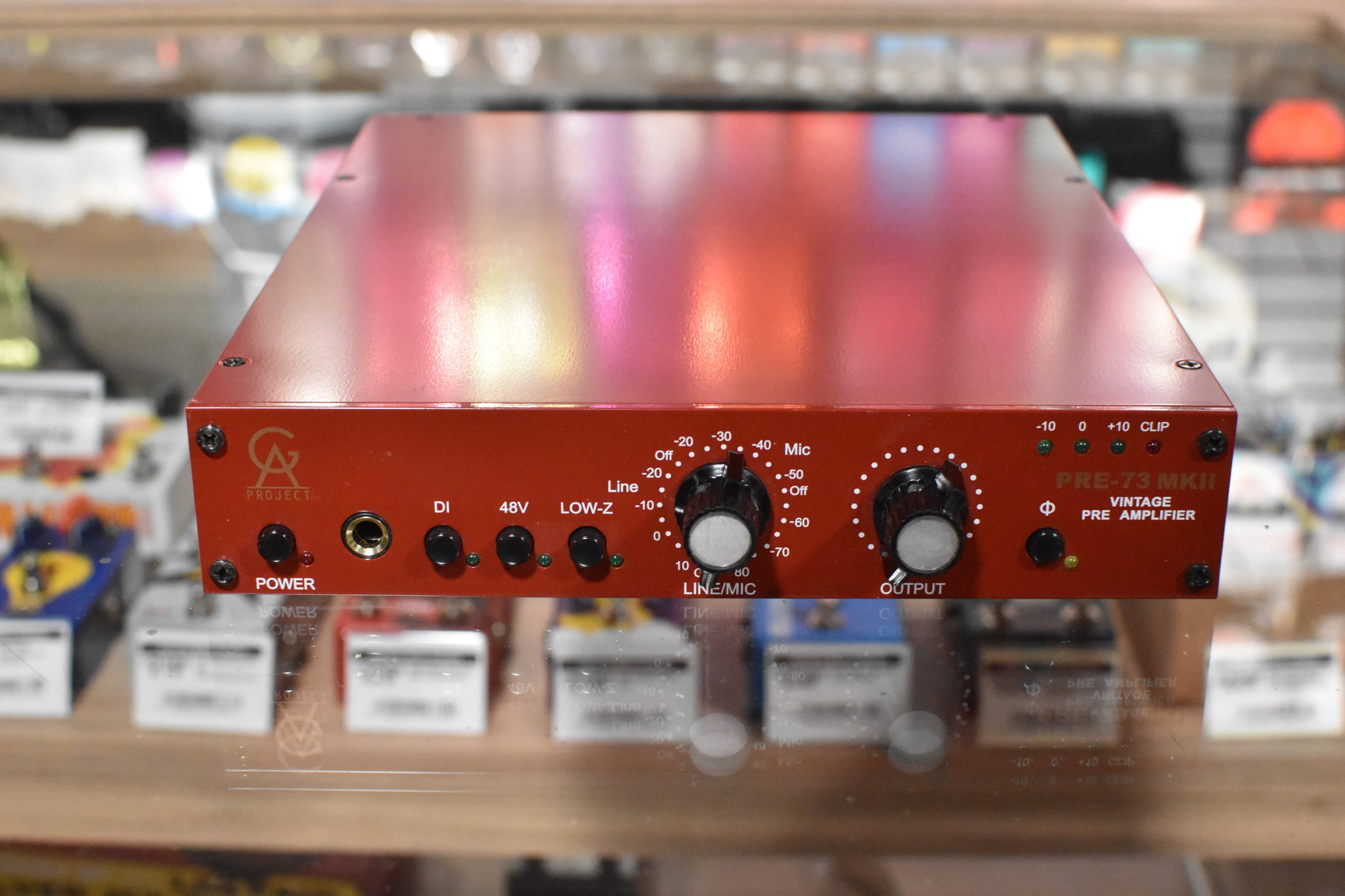 Golden Age Project Pre73 MKII Mic Preamp Pair w/ Rack Mount (Used