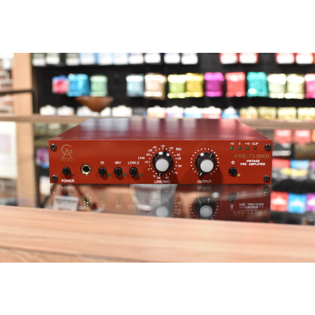 Golden Age Project Pre73 MKII Mic Preamp Pair w/ Rack Mount (Used