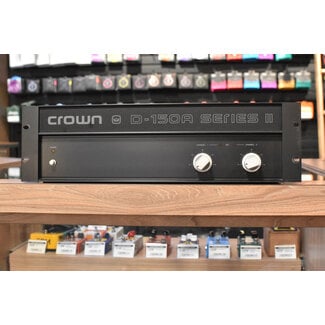 Crown Crown D-150A Series II Audio Power Amplifier (Used)