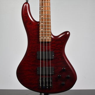 Schecter Schecter Stiletto Custom-4 Bass - Vampyre Red Satin (Used)