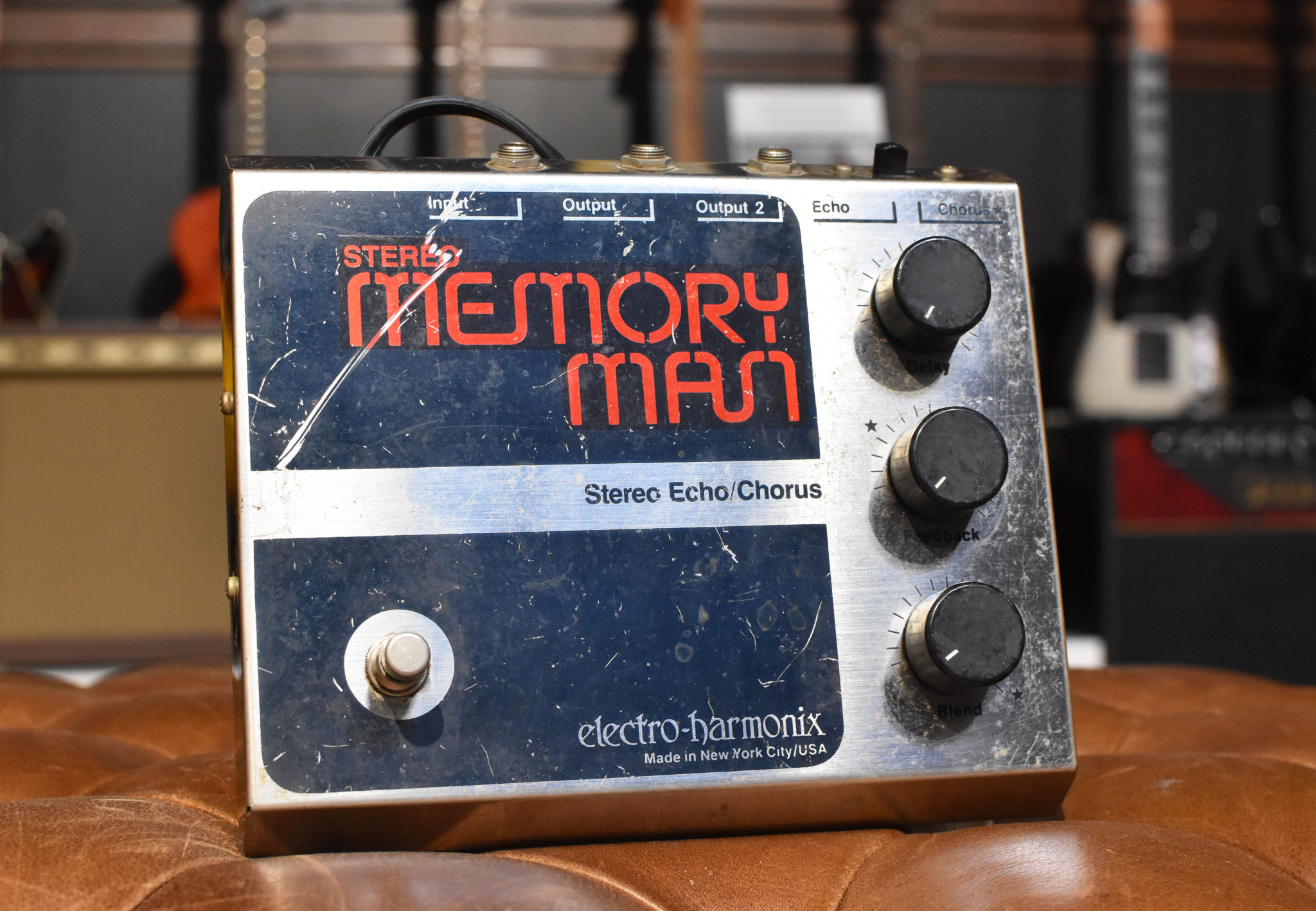 Electro-Harmonix Vintage Stereo Memory Man - Silver
