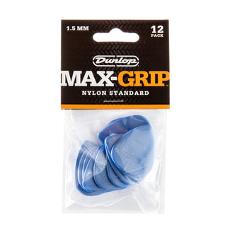 Dunlop Max-Grip Nylon Standard 1.5mm Guitar Picks (12-Pack)
