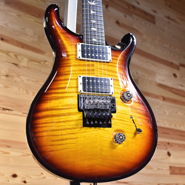 PRS Custom 24 Floyd 10-Top Electric Guitar - Tri-Color Wrap Burst (Demo*)