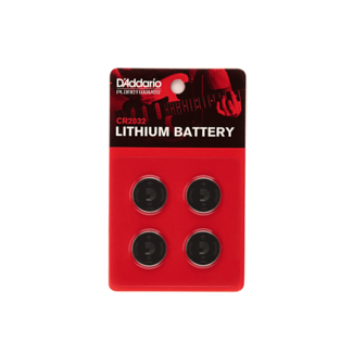 D'Addario D'Addario Lithium Battery, 4-pack