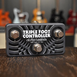 Electro-Harmonix Triple Foot Controller - Remote Footswitch Pedal (Used)