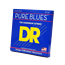DR Strings PURE BLUES™ - Pure Nickel Electric Guitar Strings: Medium 10-46