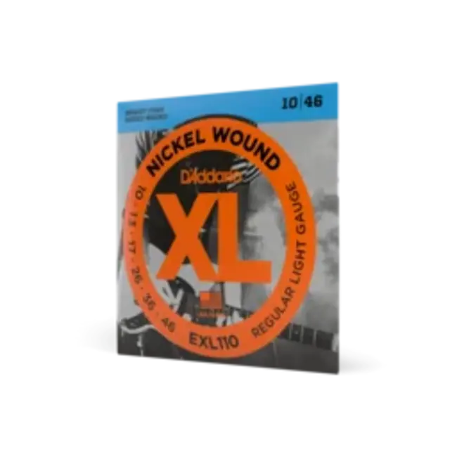 D'Addario 10-46 Regular Light, XL Nickel Electric Guitar Strings EXL110