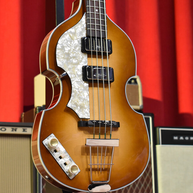 Hofner Cavern 500/1 '61 Bass Reissue Left-Handed - Sunburst w/ OHSC