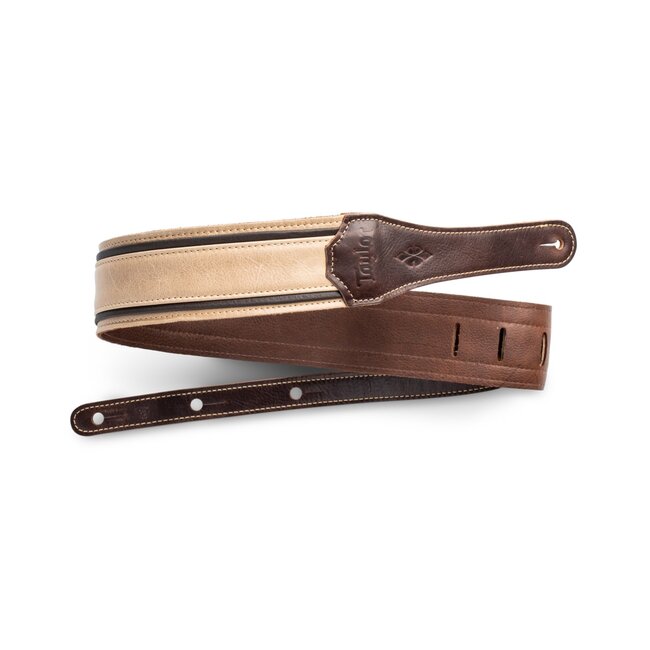 Taylor Reflections Strap, Light Spruce/Ebony, 2.5"