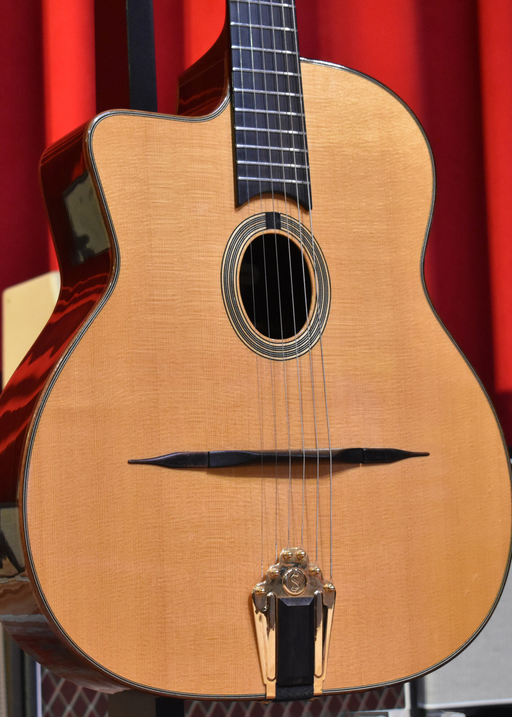 Shelley D. Park 2002 Shelley D. Park Encore Left-Handed Acoustic Guitar - Natural