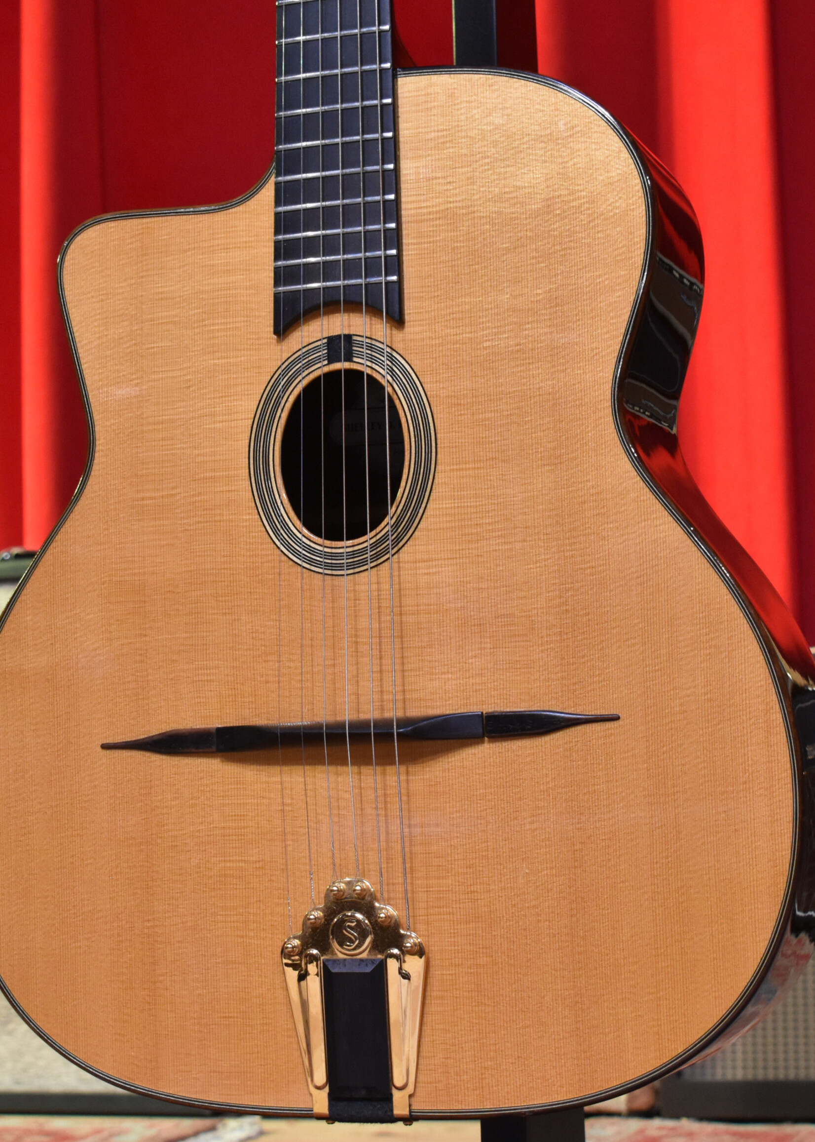 Shelley D. Park 2002 Shelley D. Park Encore Left-Handed Acoustic Guitar - Natural