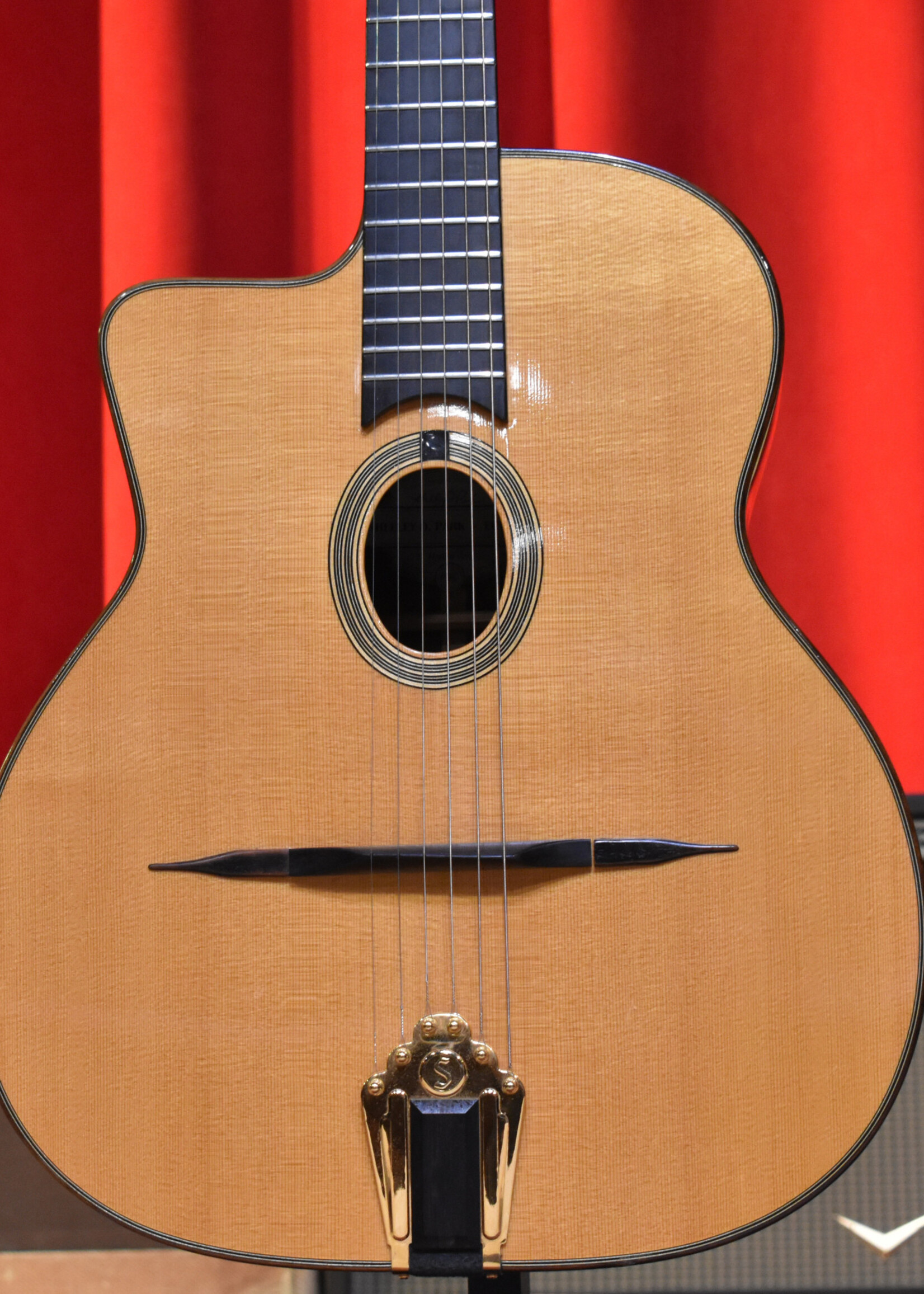 Shelley D. Park 2002 Shelley D. Park Encore Left-Handed Acoustic Guitar - Natural