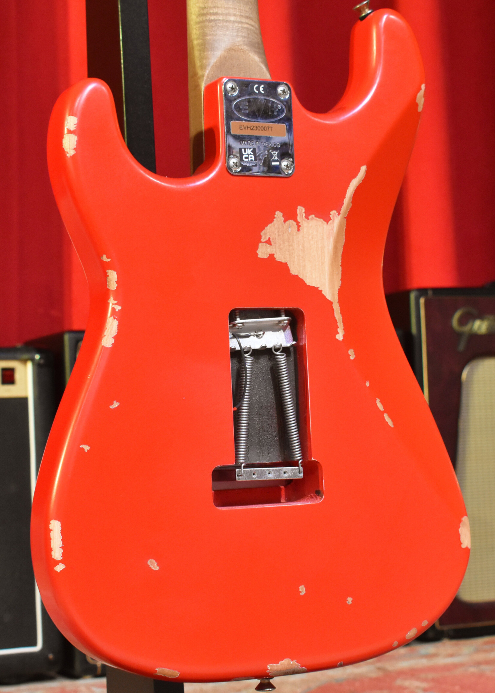 EVH EVH Frankenstein Series Relic Electric Guitar - Red (Used/MIRC)