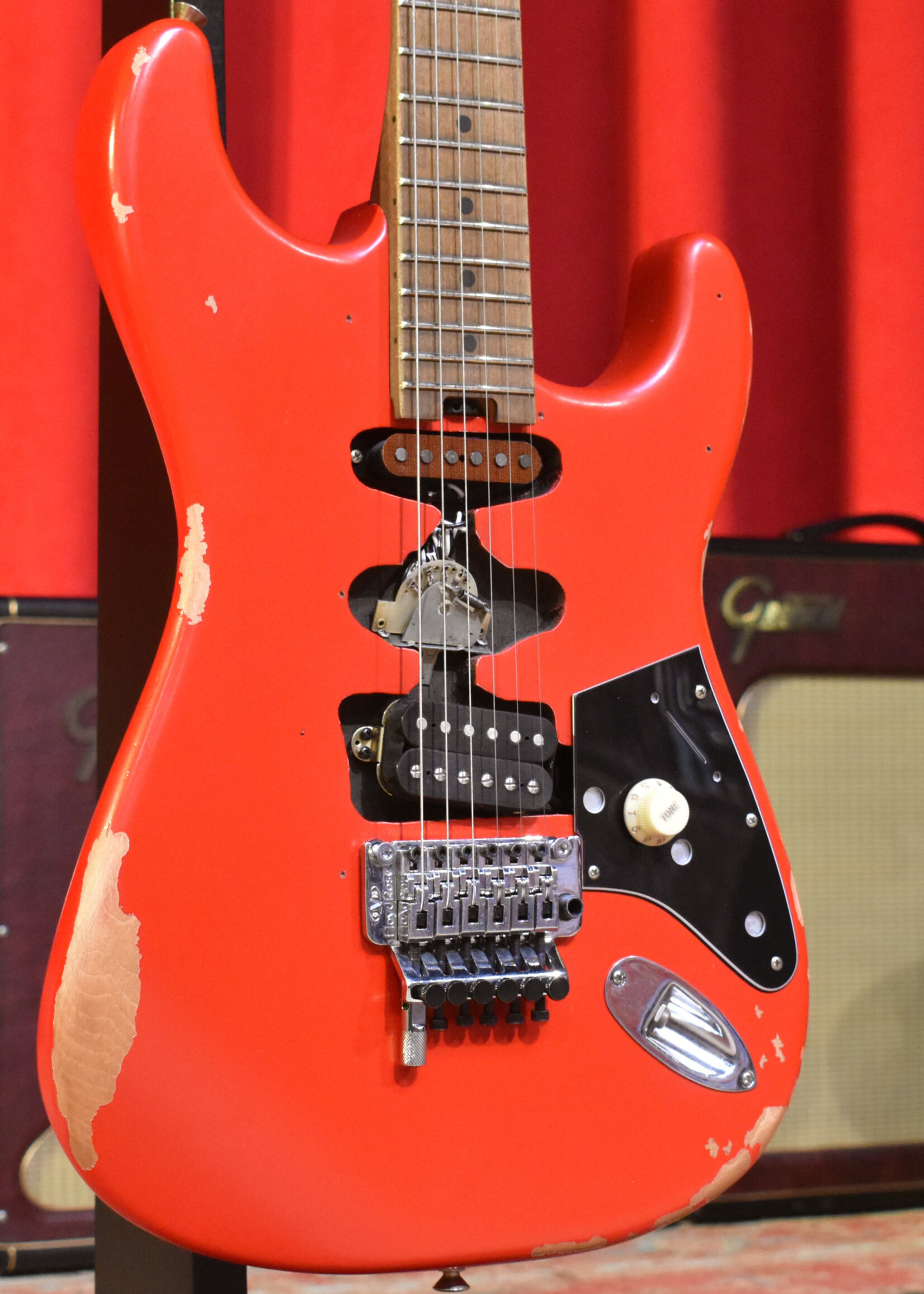 EVH EVH Frankenstein Series Relic Electric Guitar - Red (Used/MIRC)