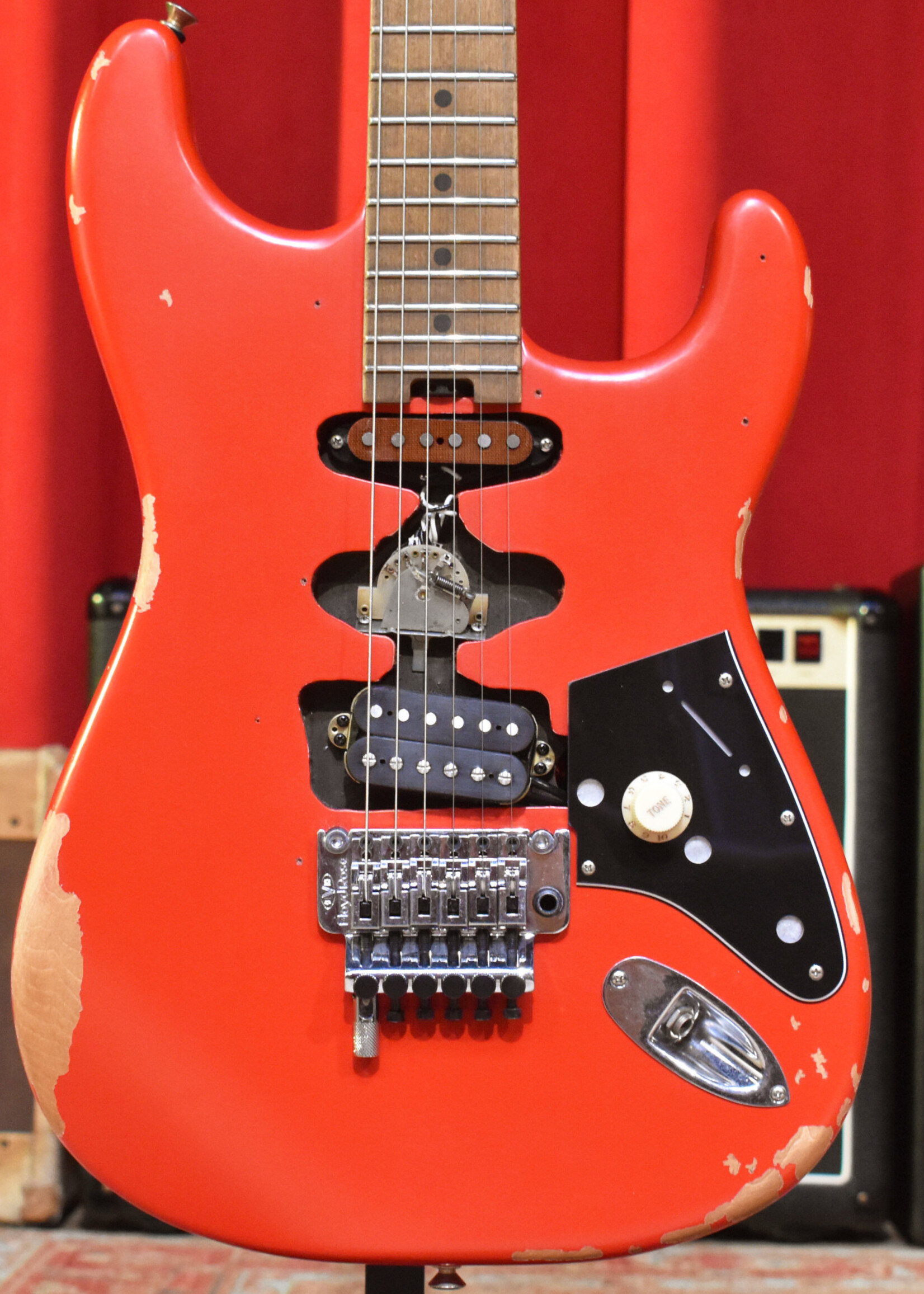 EVH EVH Frankenstein Series Relic Electric Guitar - Red (Used/MIRC)