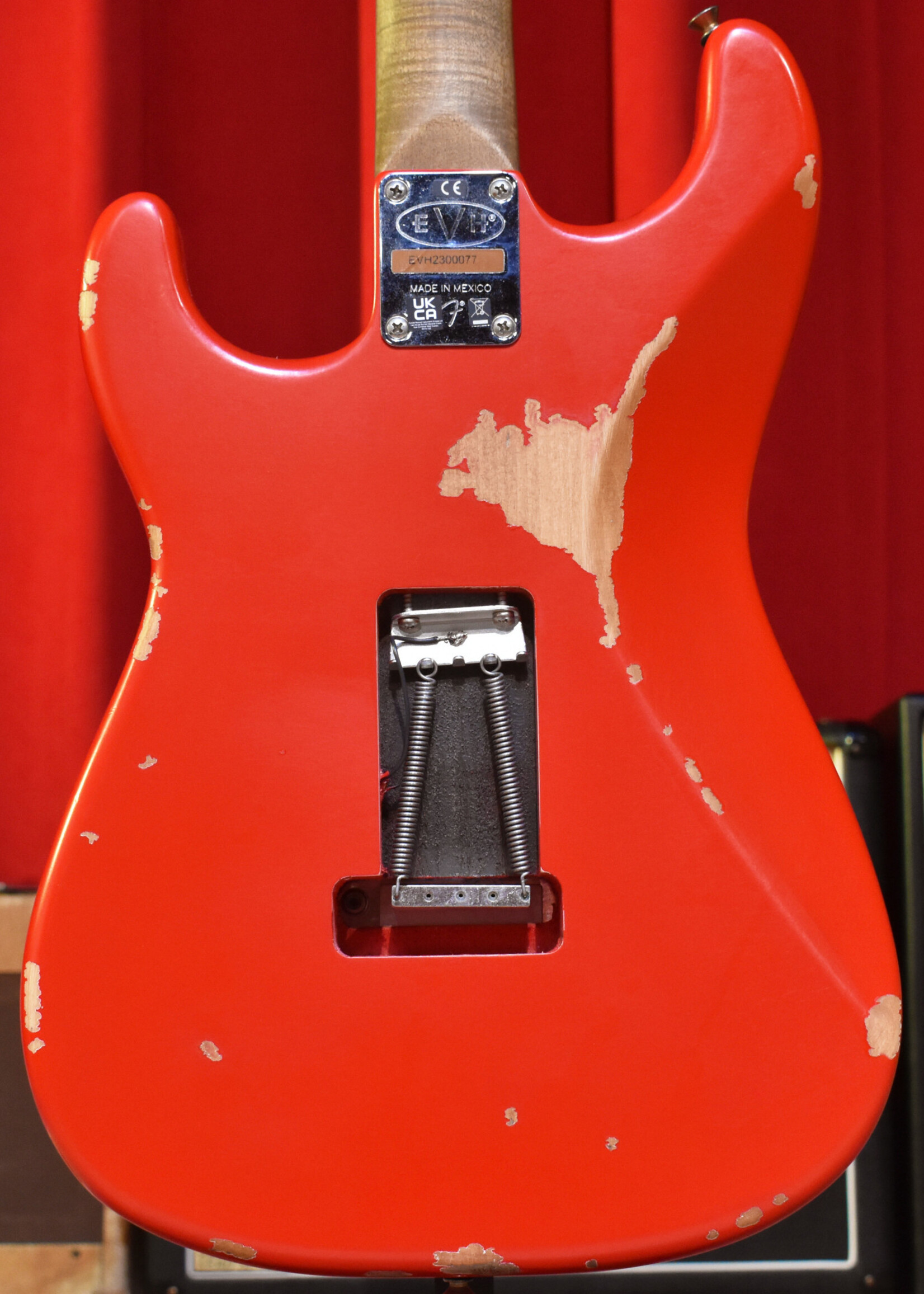 EVH EVH Frankenstein Series Relic Electric Guitar - Red (Used/MIRC)