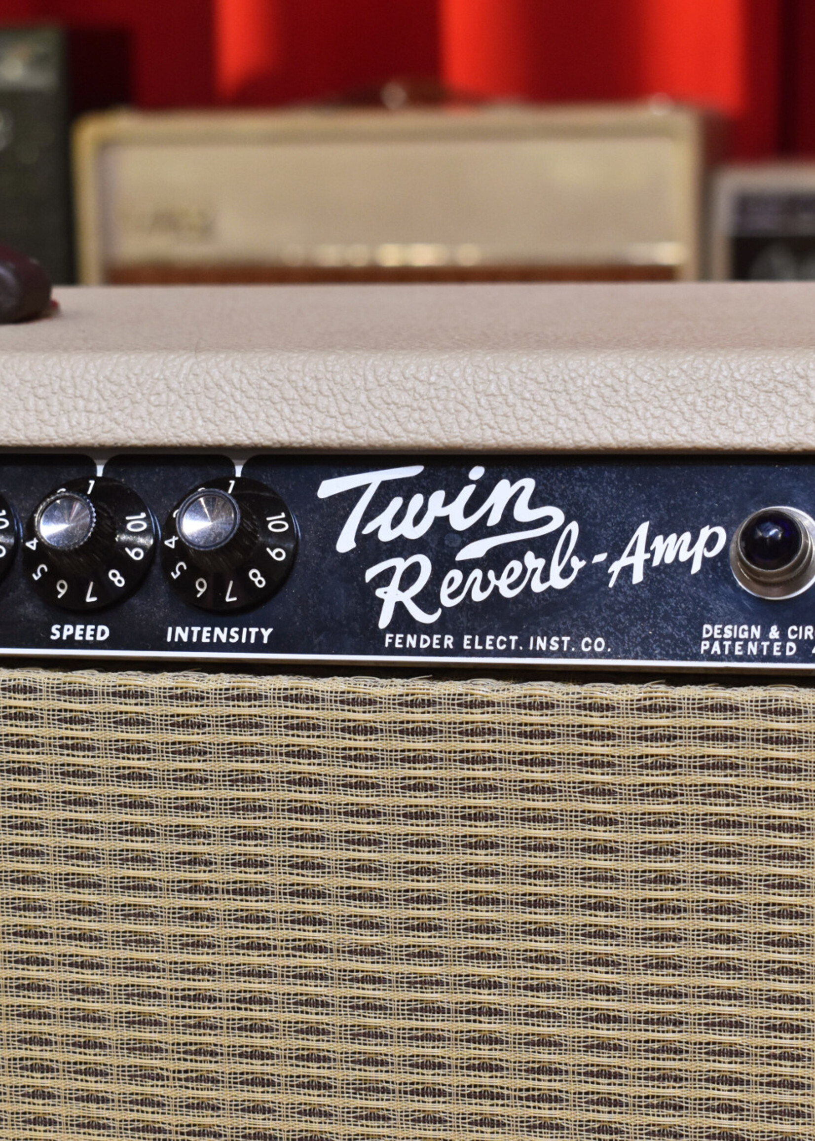 1968 Fender Twin Reverb - White