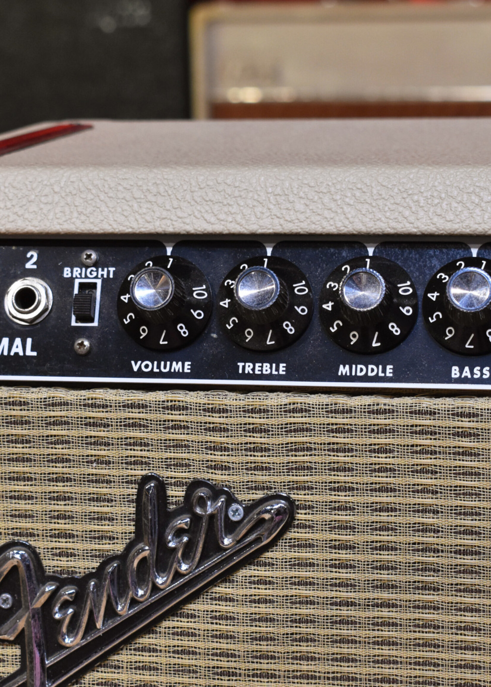 1968 Fender Twin Reverb - White