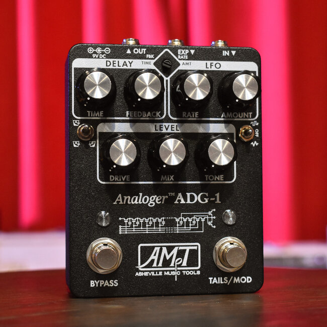 Asheville Music Tools ADG-1 Analog Delay - Special Black Texture