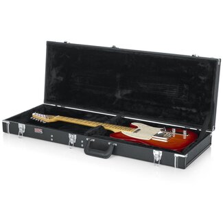 Gator Gator Cases GW-ELECTRIC Deluxe Wood Case for Electric Guitars - Black