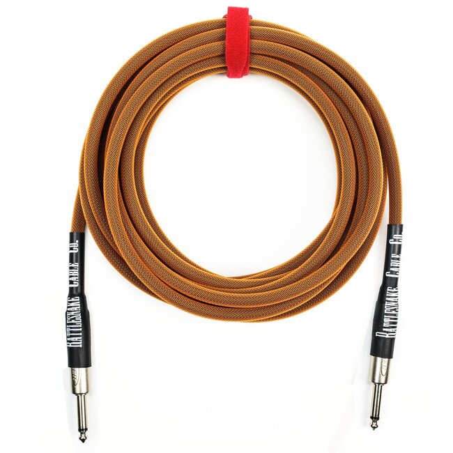 Rattlesnake Cable Company 15' Standard w/ Straight Plugs - Copper