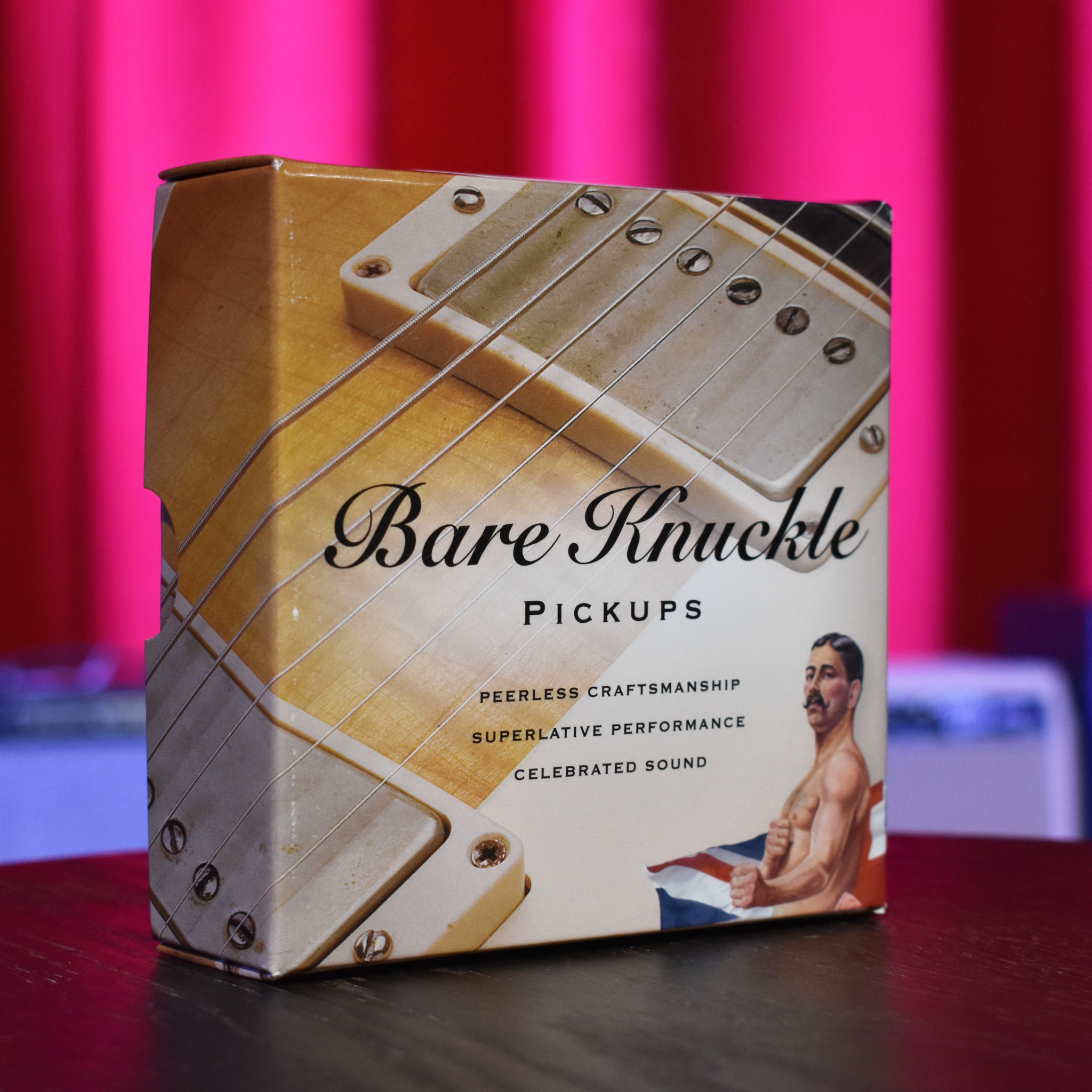 Bare Knuckle The Mule Humbucker Set 50mm, 4 conductor Nickel Covers