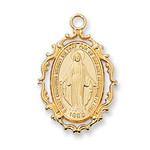 Gold over Sterling Miraculous Medal