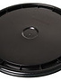HydroFarm Black Bucket Lid Black Bucket Lid