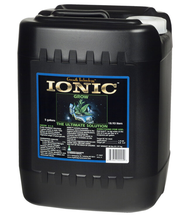 Hydro Dynamics International HDI Ionic Grow