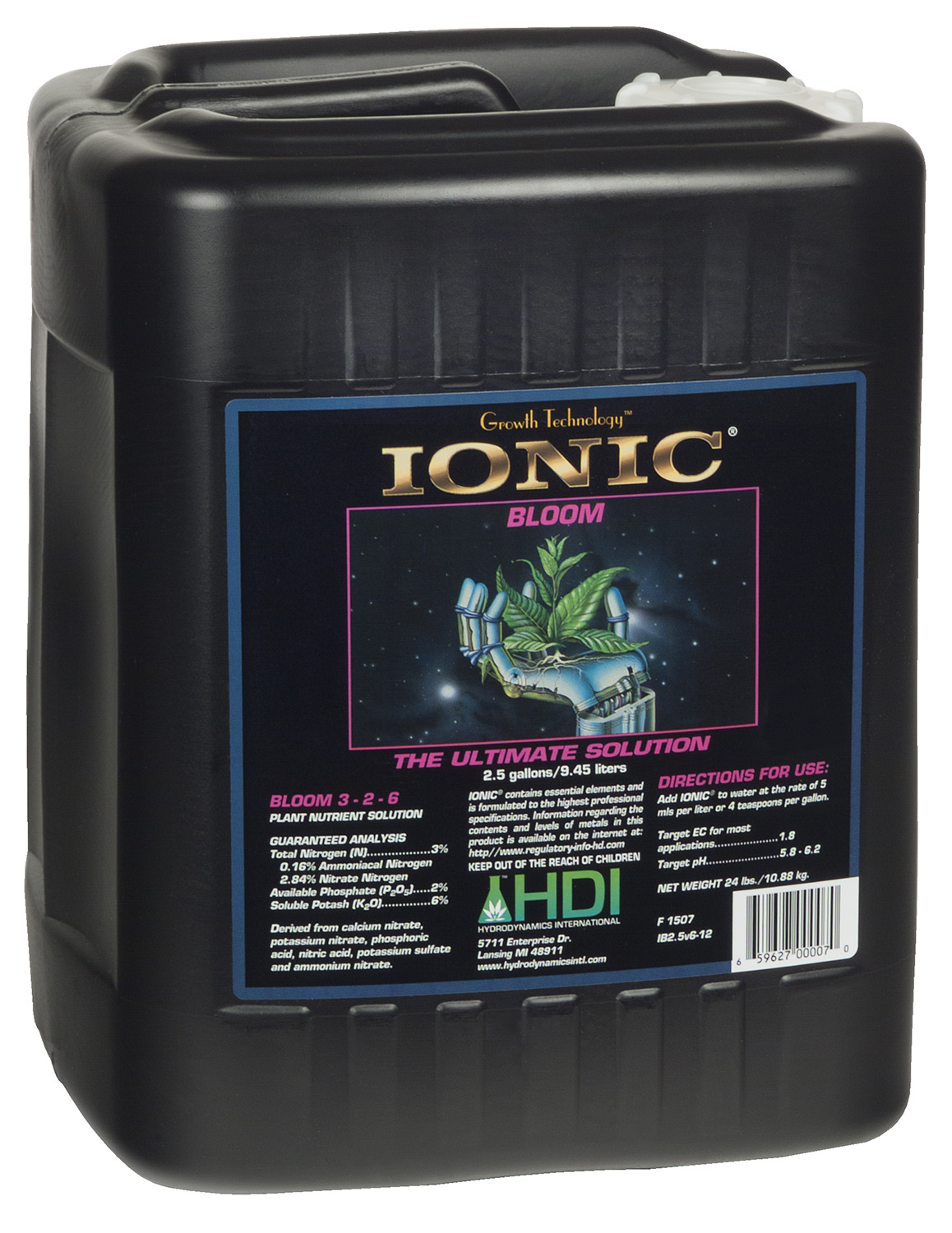 Hydro Dynamics International HDI Ionic Bloom