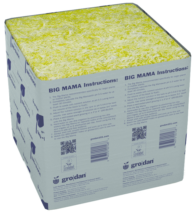 Grodan Grodan Big Mama 8" x 8" x 8"