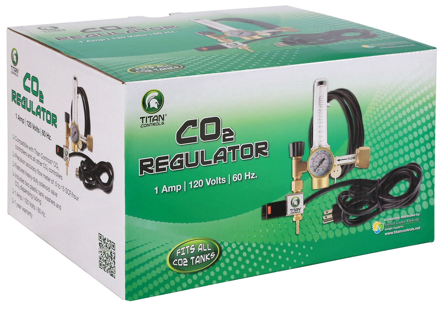 Titan Controls CO2 Regulator Titan