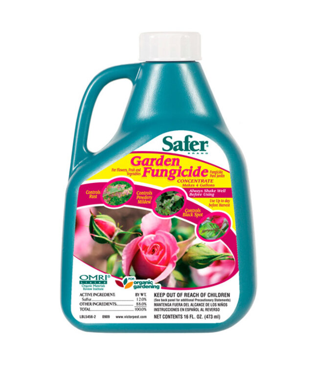 Safer Safer Garden Fungicide 16 OZ Conc