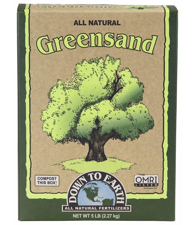 Down To Earth DTE Greensand 5 LB
