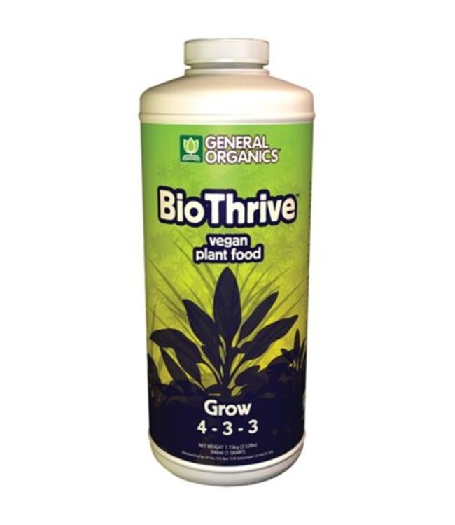 General Organics GO BioThrive Grow