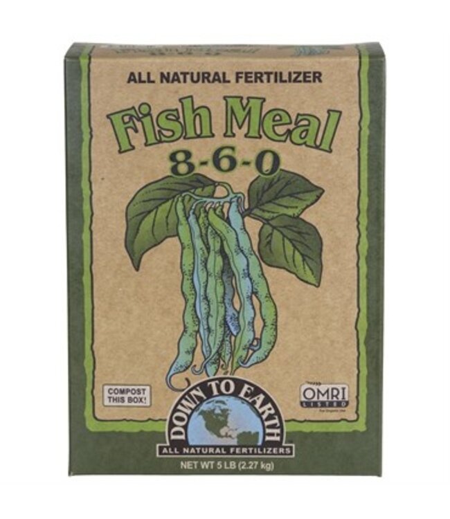 Down To Earth DTE Fish Meal 5 LB