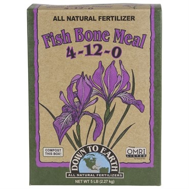 Down To Earth DTE Fish Bone Meal 5 LB