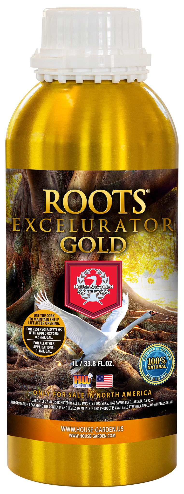 House & Garden HG Roots Excelurator Gold