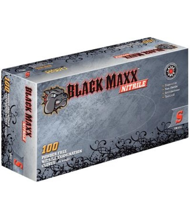 Black Maxx Nitrile Gloves