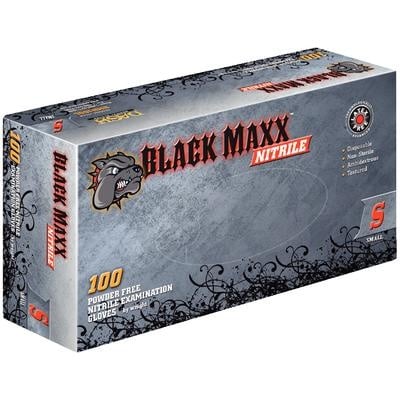Black Maxx Nitrile Gloves