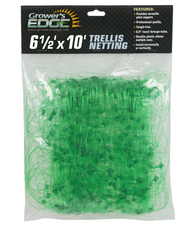 Grower's Edge Grower's EdgeÂ® Green Trellis Netting