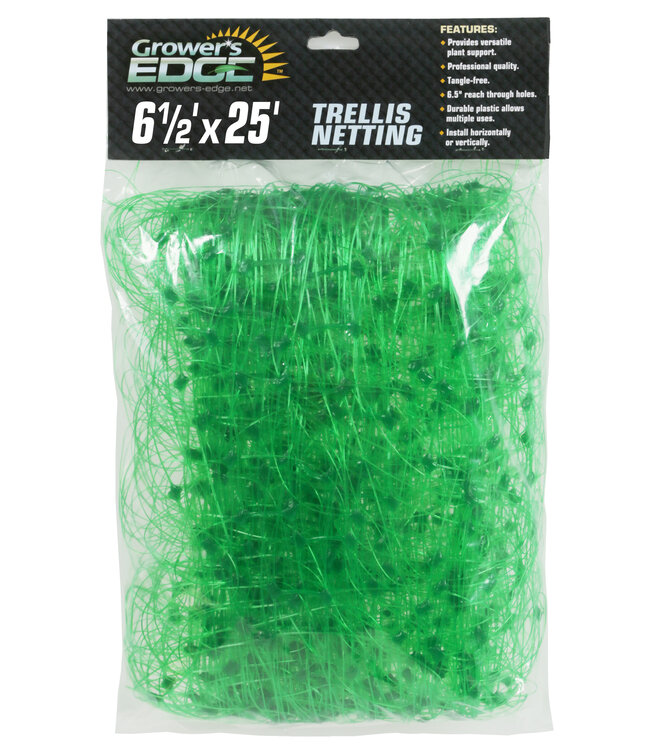 Grower's Edge Grower's EdgeÂ® Green Trellis Netting