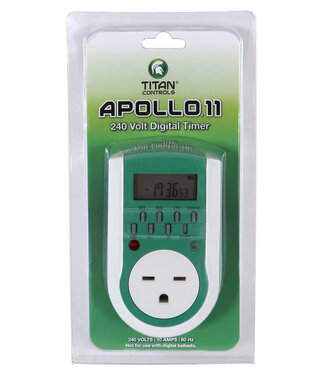 Titan Controls Disc. Timer Digital Apollo 11